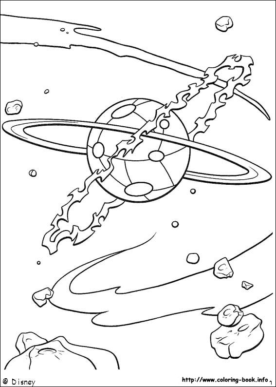 Treasure Planet coloring picture